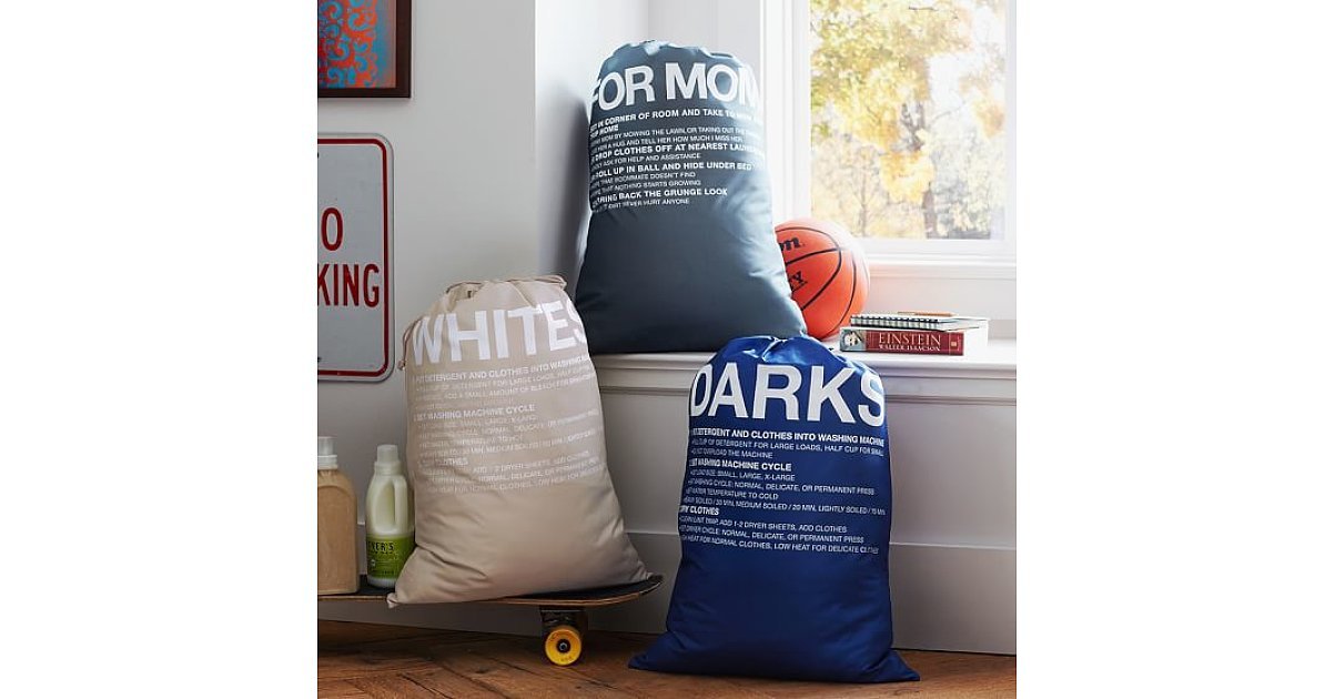 Printed Laundry Bag Set | The Dorm-Room Must Haves That Your Kid ...