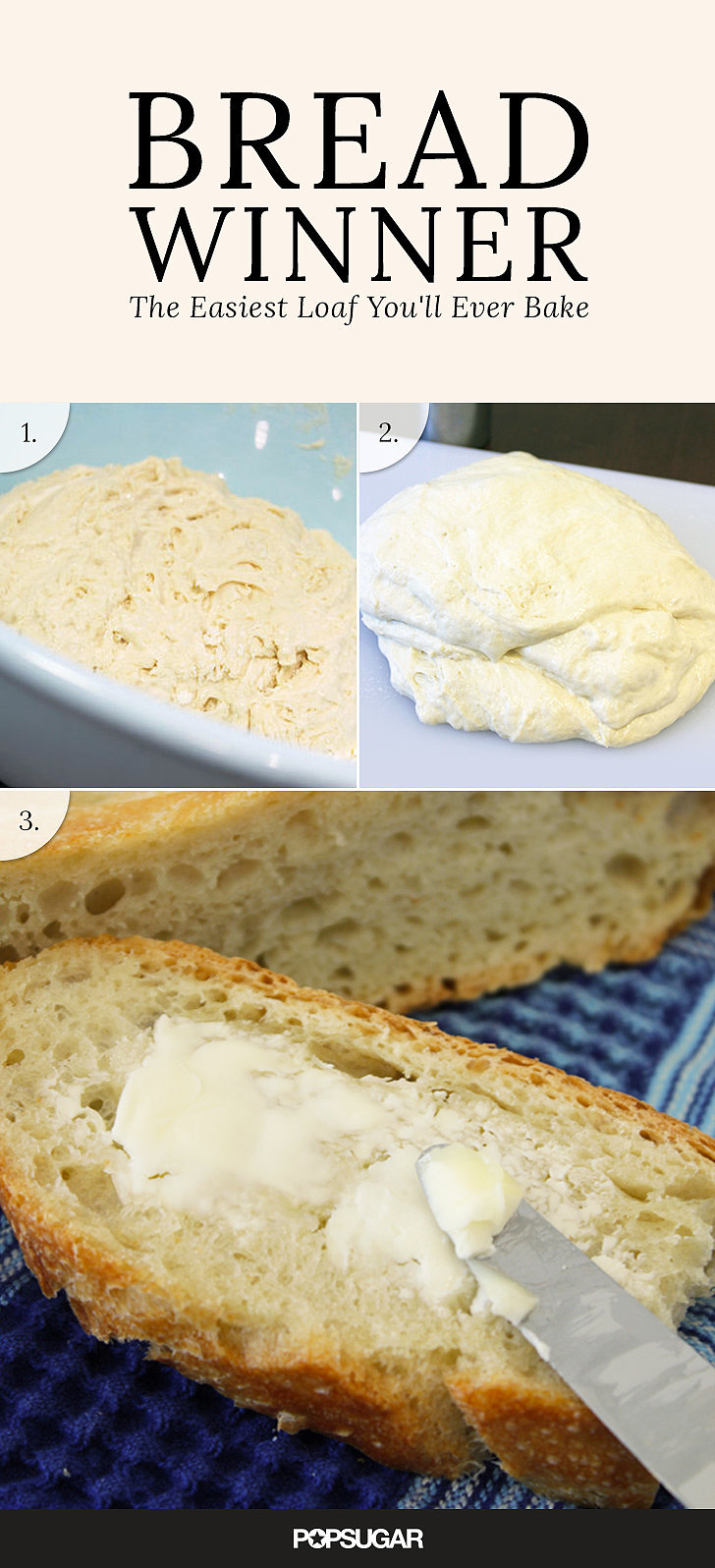 The Easiest Loaf of Bread You'll Ever Bake Recipe