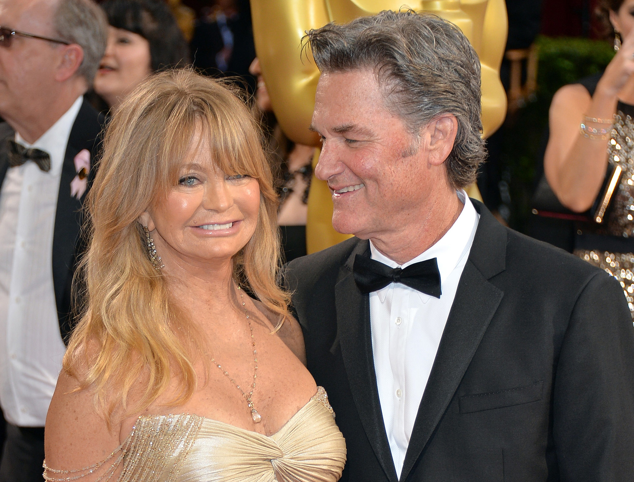 Kurt Russell and Goldie Hawn Watching Overboard Movie | POPSUGAR Celebrity