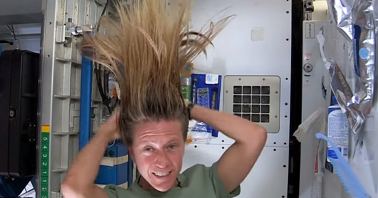How Do Astronauts Wash Their Hair in Space? | POPSUGAR Beauty