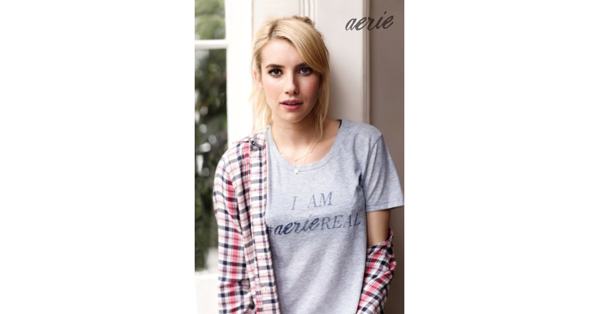 Fashion, Shopping & Style | Emma Roberts's Unretouched Aerie Campaign ...