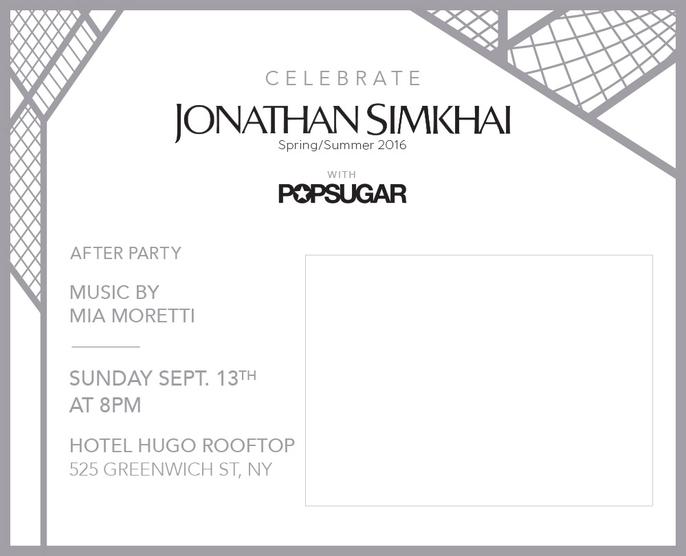 POPSUGAR Celebrates Jonathan Simkhai