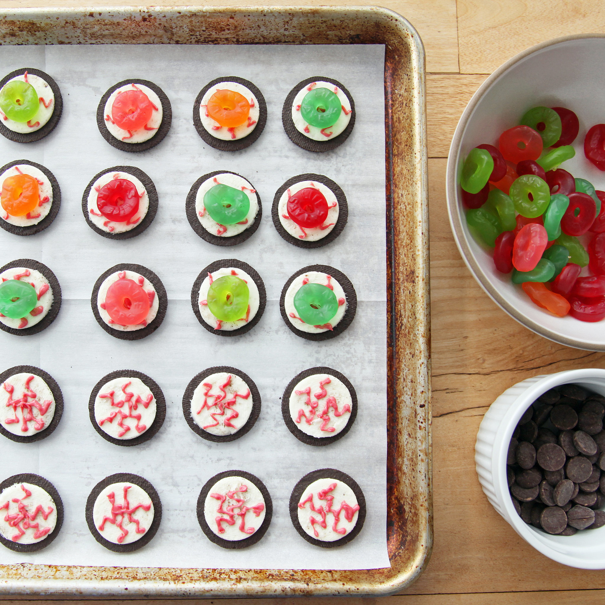 Easy Oreo Eyeballs Recipe Popsugar Food