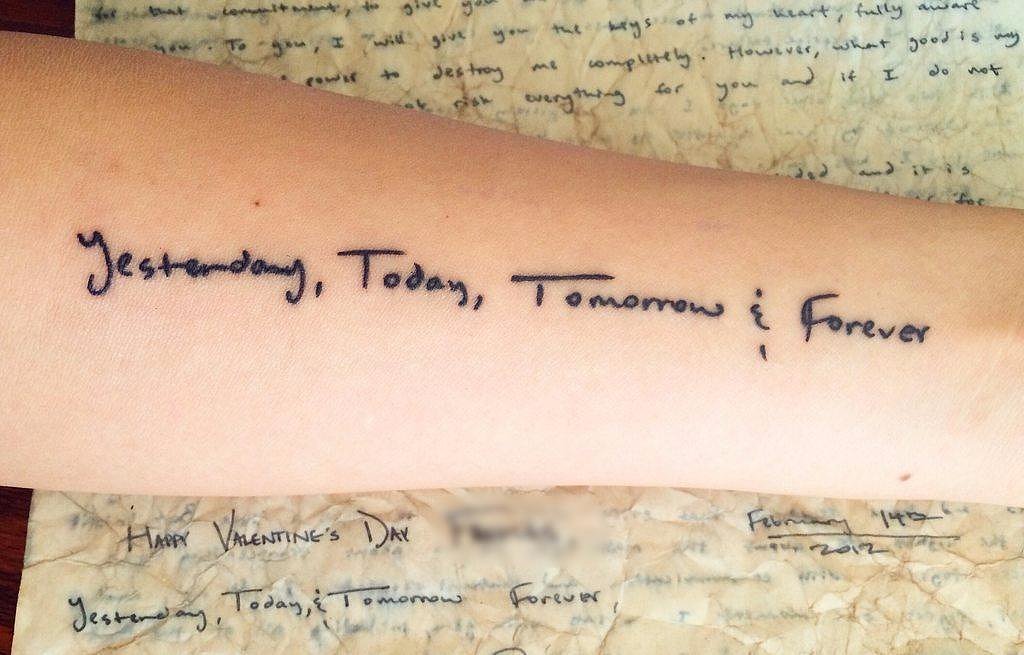 A Woman's Tattoo Honoring Her Late Husband | POPSUGAR Love & Sex