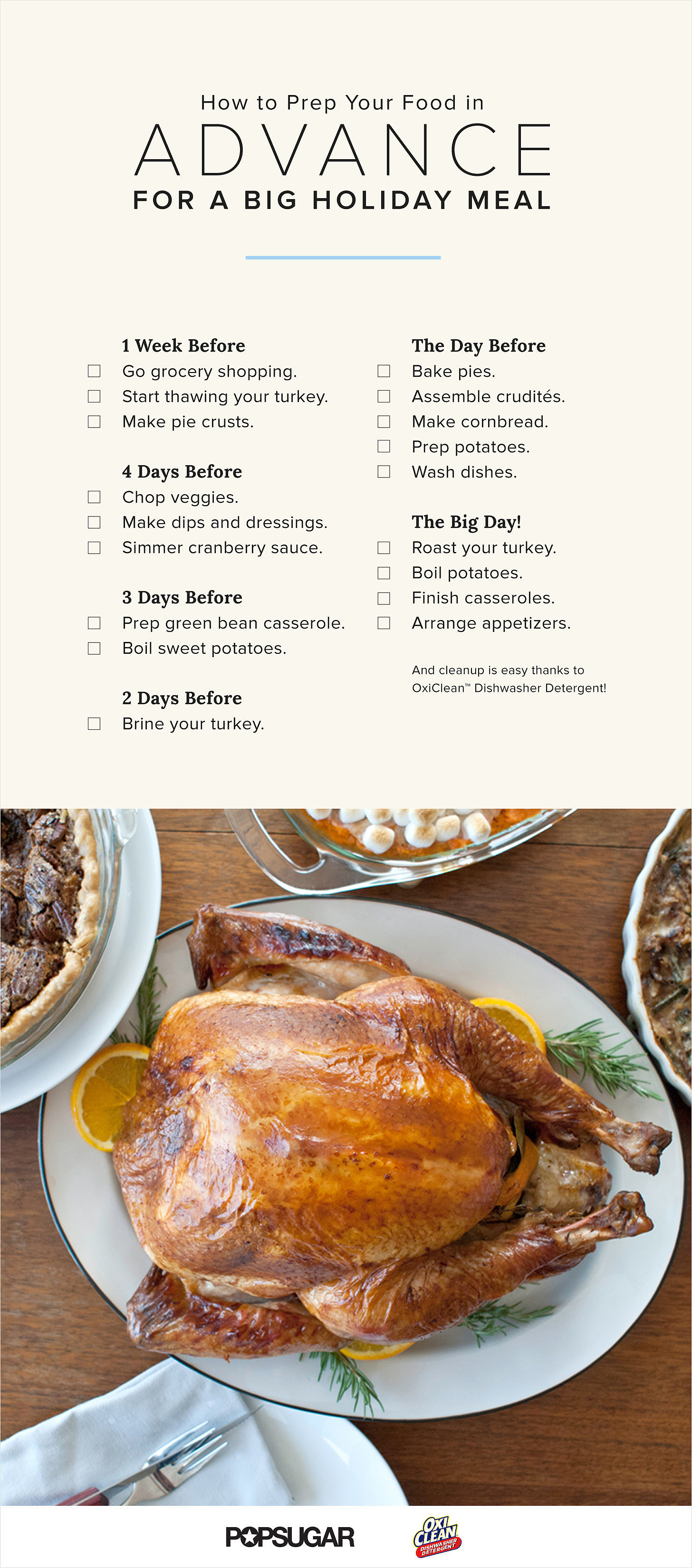 How to Prep Food For Thanksgiving | POPSUGAR Food