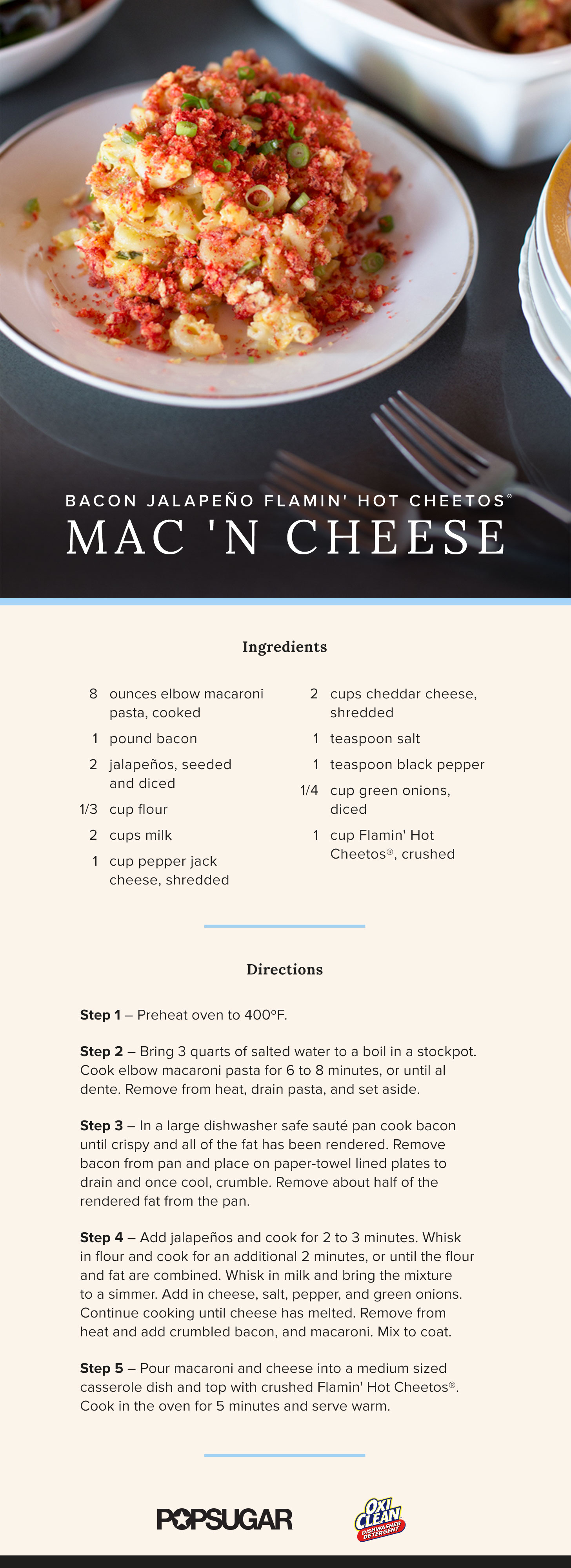 CHEETOS® Mac 'n Cheese Cheesy Bacon Cup