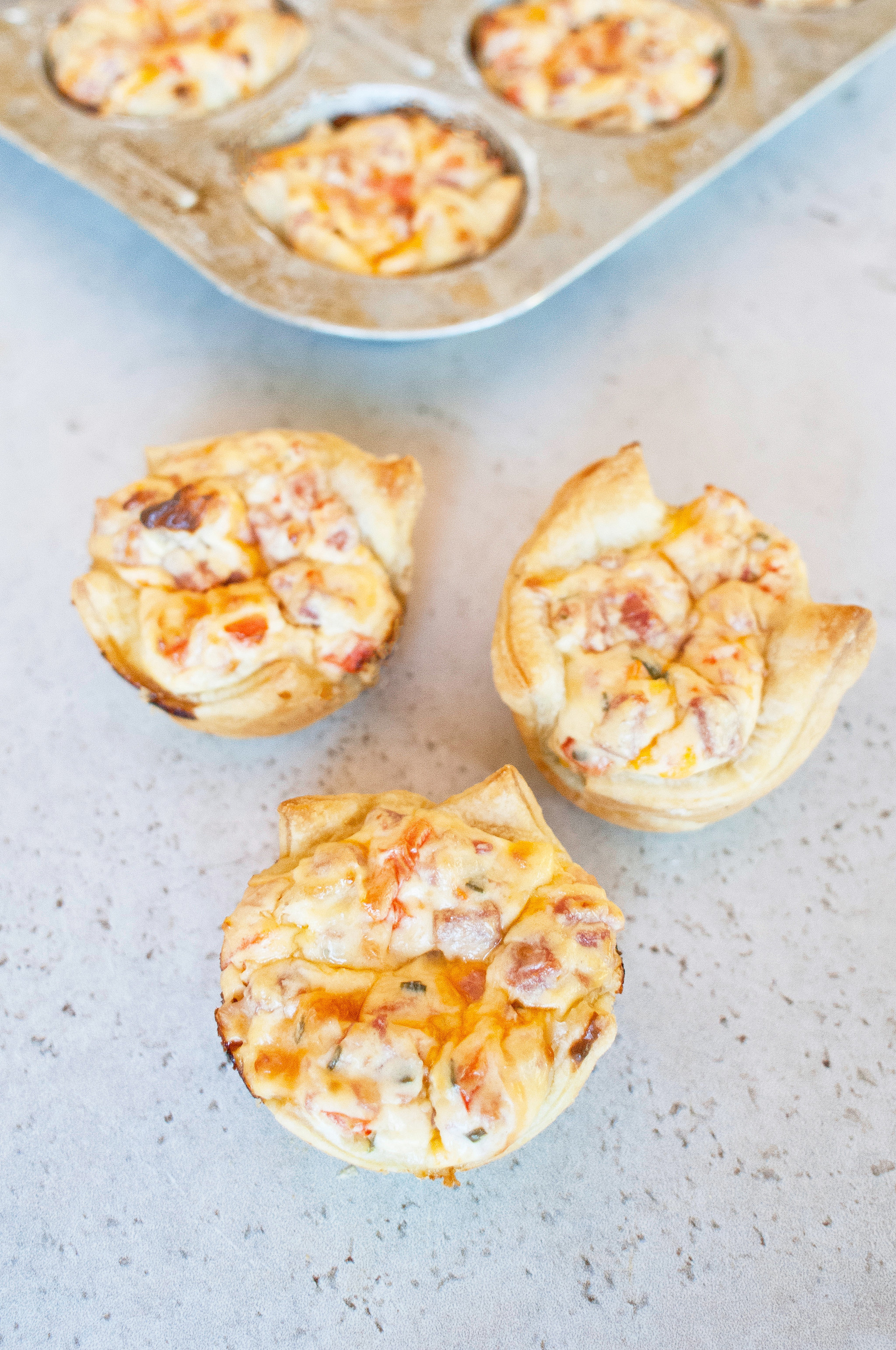 Ham Pastry Cups POPSUGAR Food