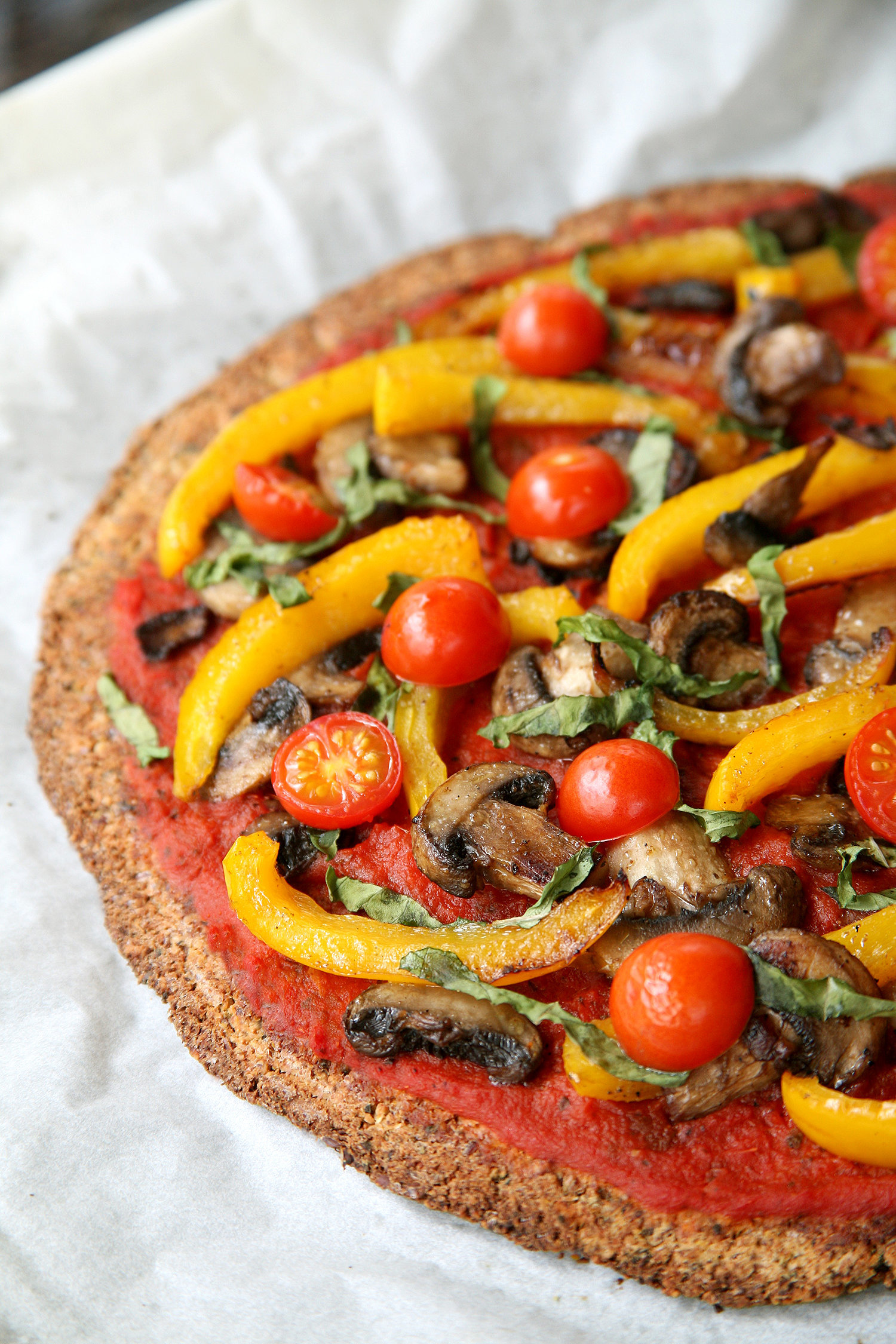 Vegan Cauliflower Pizza Crust | POPSUGAR Fitness