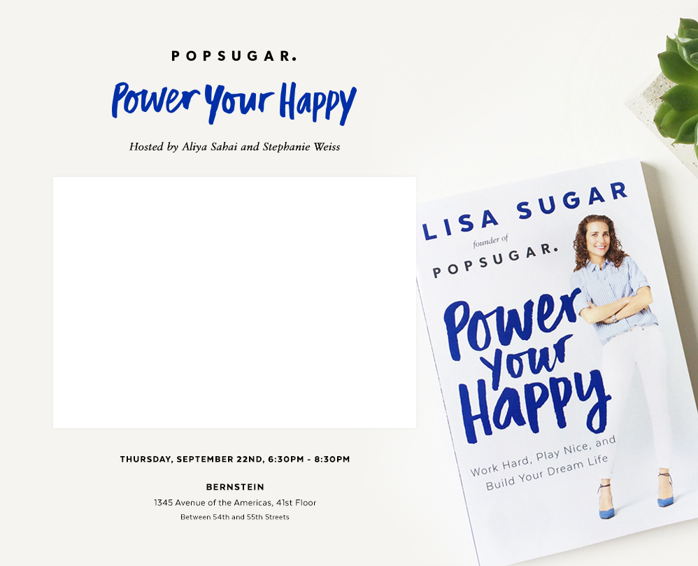 POWER YOUR HAPPY COCKTAIL PARTY NYC