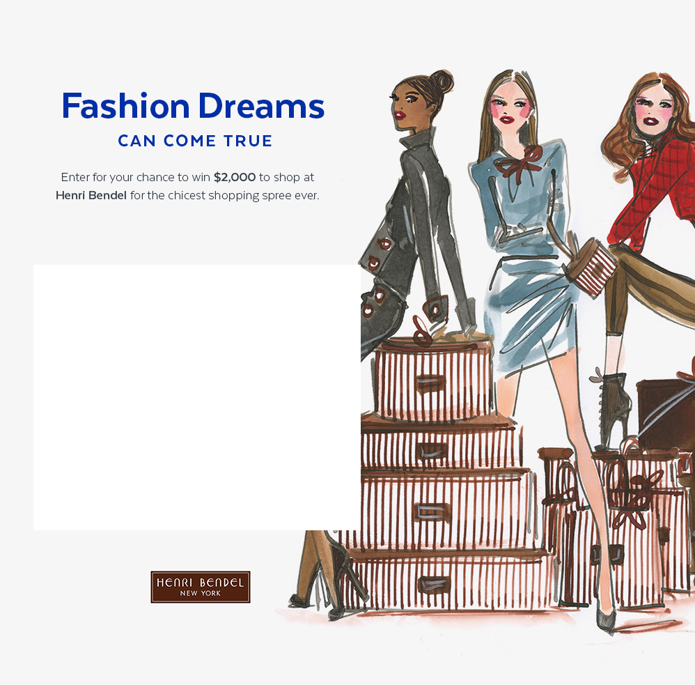 Win a $2,000 Shopping Spree at Henri Bendel Win a $2,000 Shopping Spree at Henri Bendel