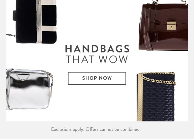 Wow-worthy Bags up to 50% Off