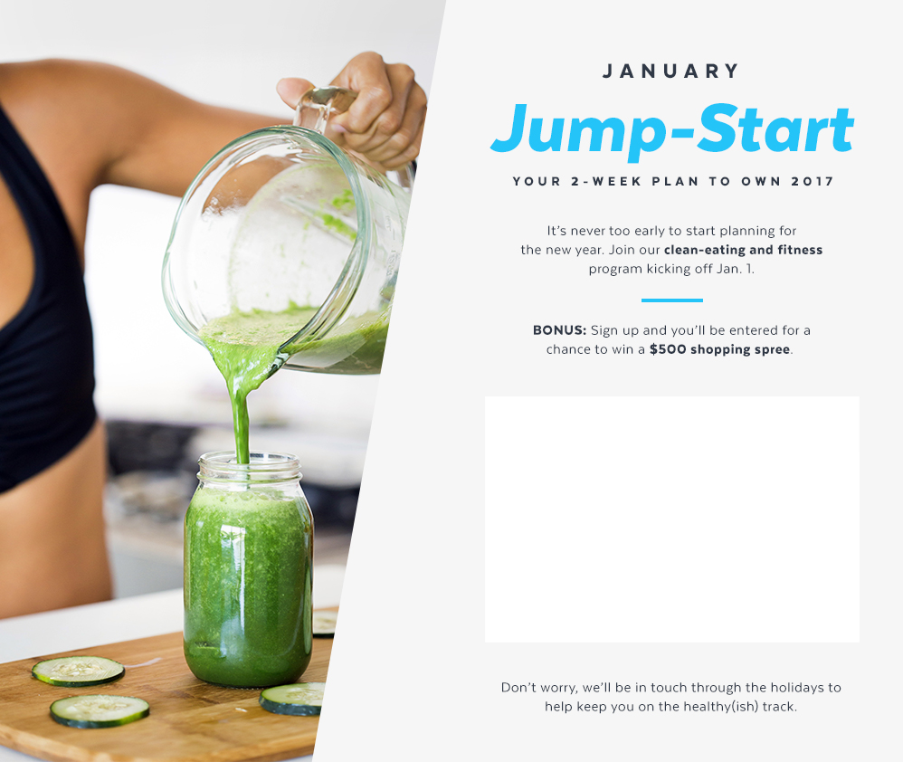 SignUp Early For POPSUGAR's January JumpStart Plan POPSUGAR Fitness