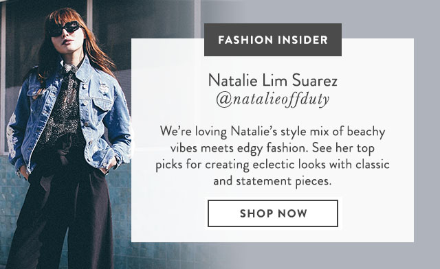 Fashion Insider - Natalie Off Duty