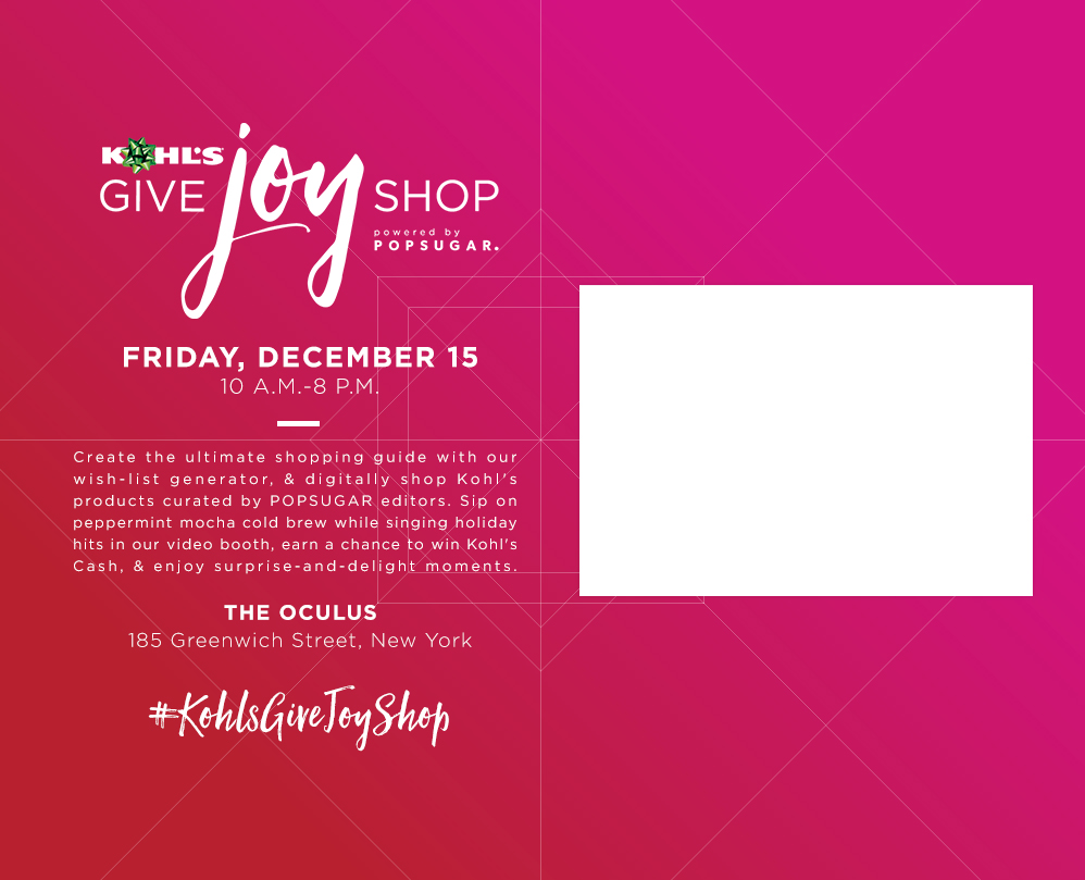 Kohl's Give Joy Shop