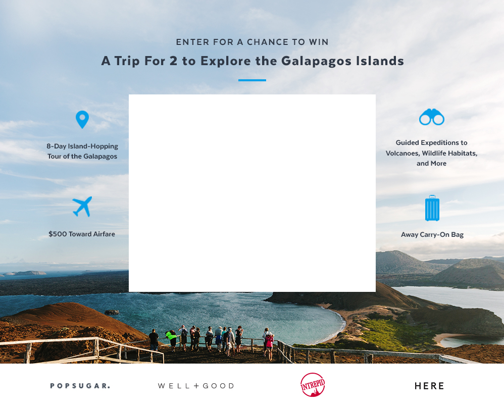 Galapagos Islands Giveaway