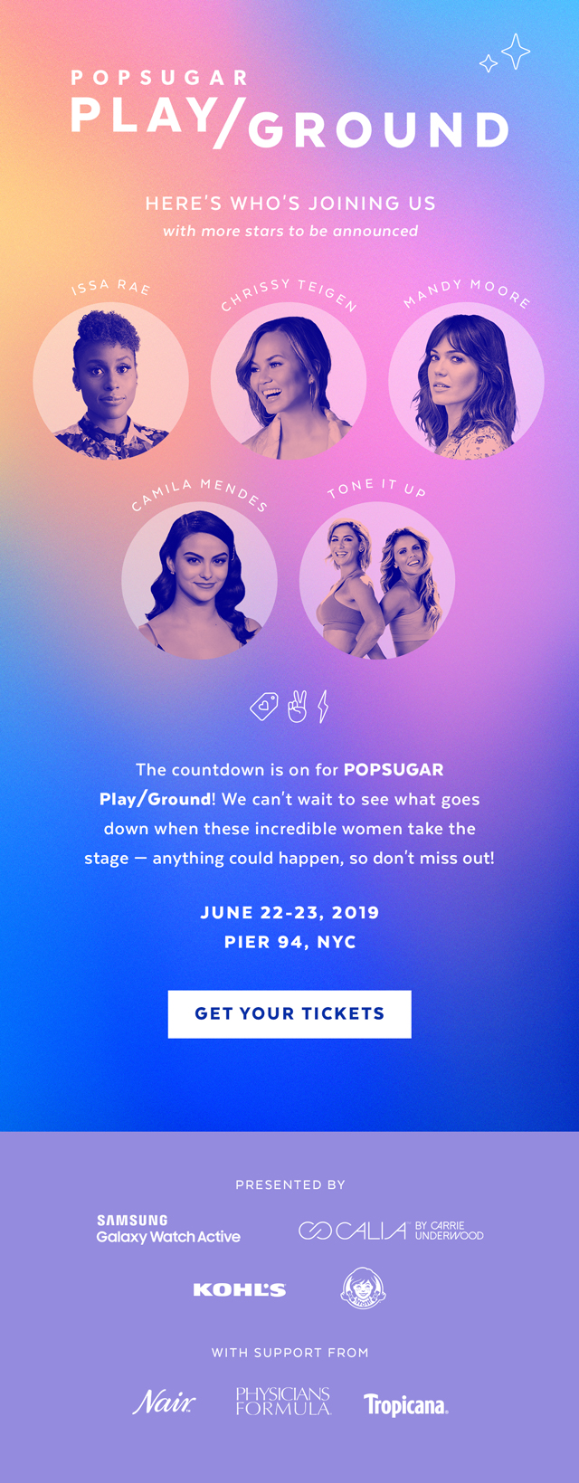 POPSUGAR Play/Ground 2019