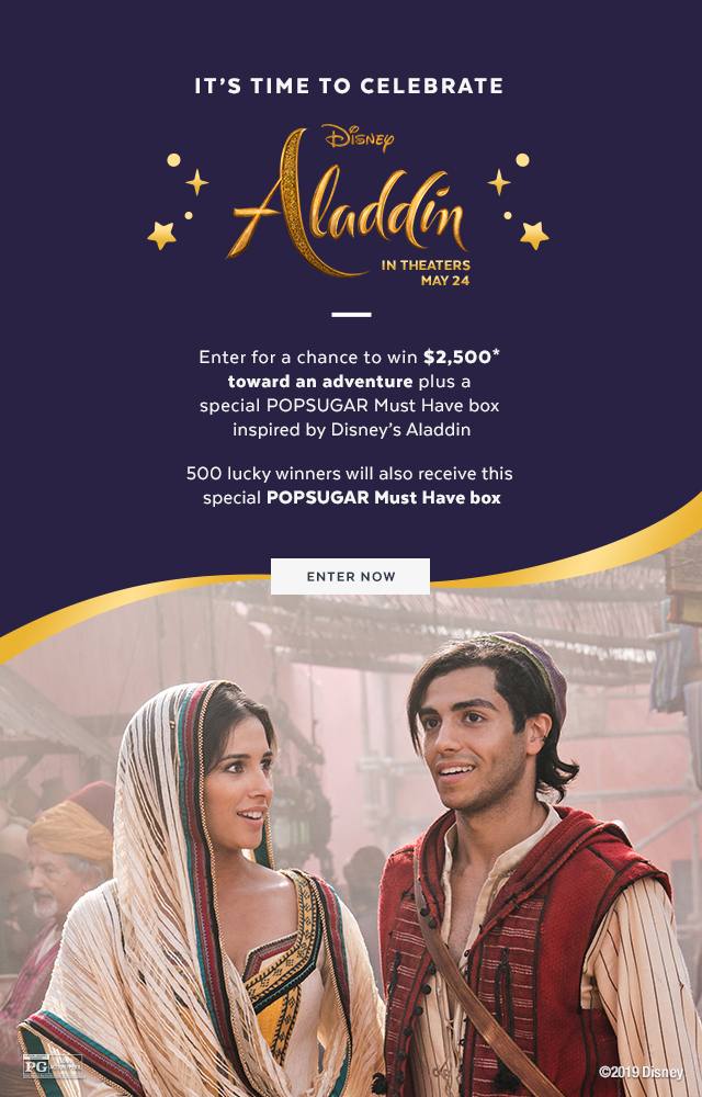 You Could Win \$2,500 and Our Special Must Have Box Inspired by Disney's Aladdin