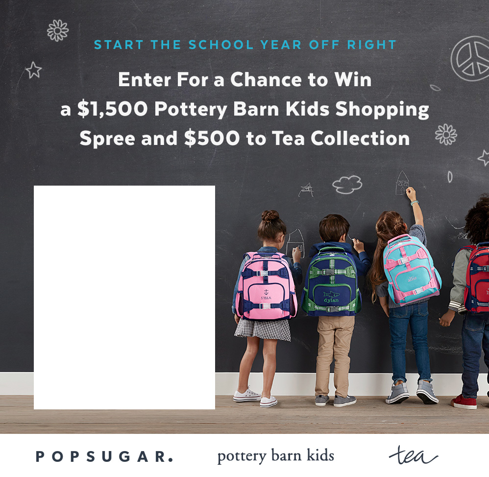 Enter For a Chance to Win a $1,500 to Pottery Barn Kids