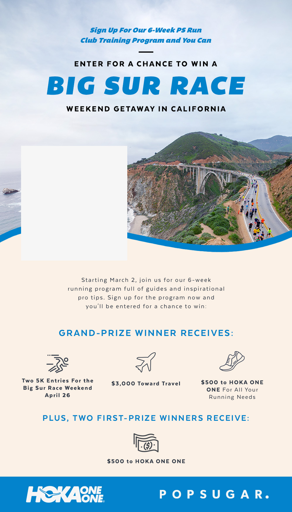 Enter For a Chance to Win a Big Sur Race Weekend Getaway