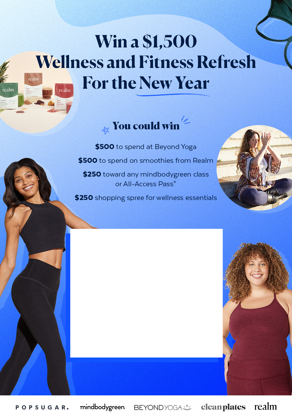Win a $1,500 Wellness and Fitness Refresh For the New Year Win a $1,500 Wellness and Fitness Refresh For the New Year