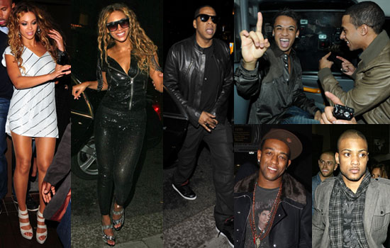 Photos of Beyonce, Jay-Z and JLS in London, JLS Number One Album ...