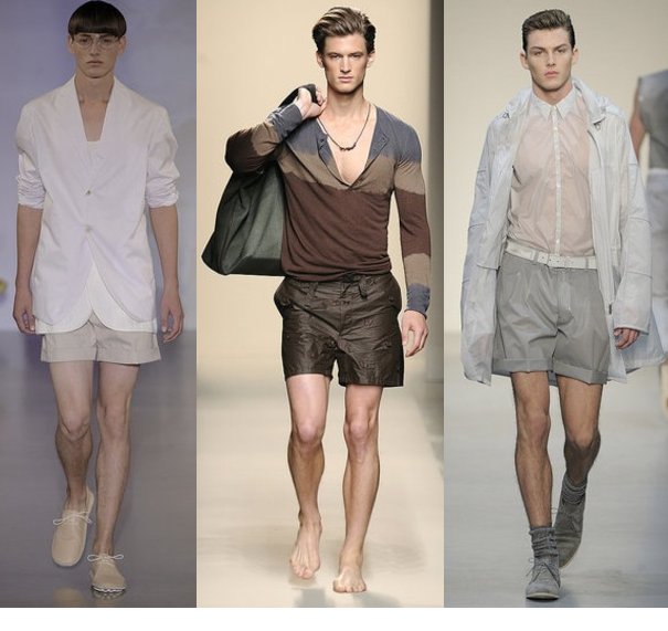 Spring 2010 Trend Report Men's Shorts Get The Neutral Treatment