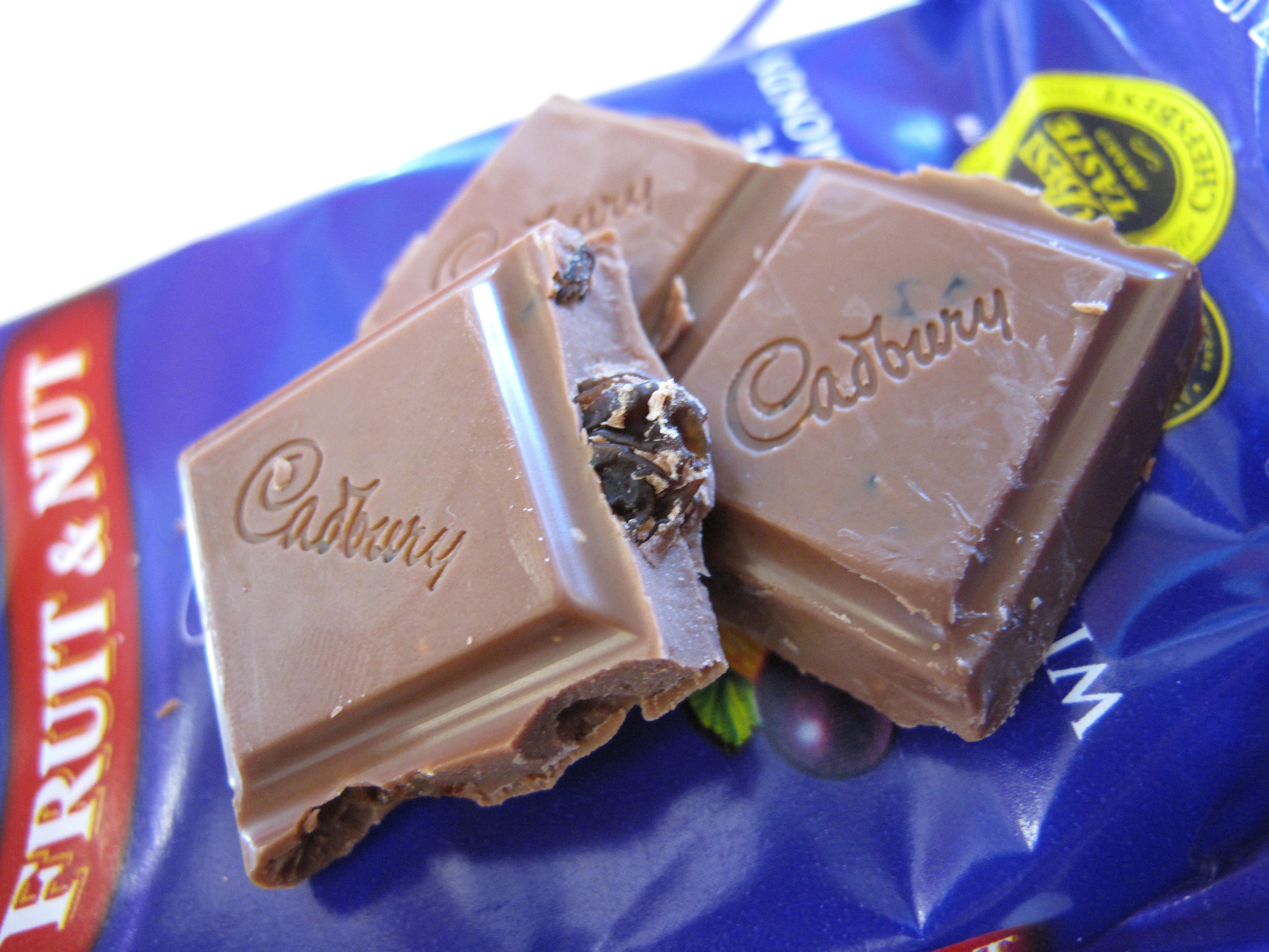 Taste Test Lindt Raisin & Nuts vs. Cadbury Fruit & Nut Bars POPSUGAR