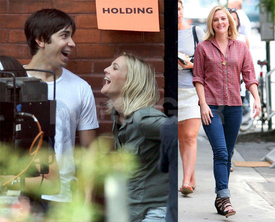 Photos Of Drew Barrymore Filming Going The Distance Popsugar Celebrity
