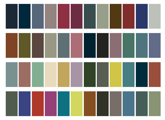 Colour Palette for Spring 2010 Pantone Shades  POPSUGAR 