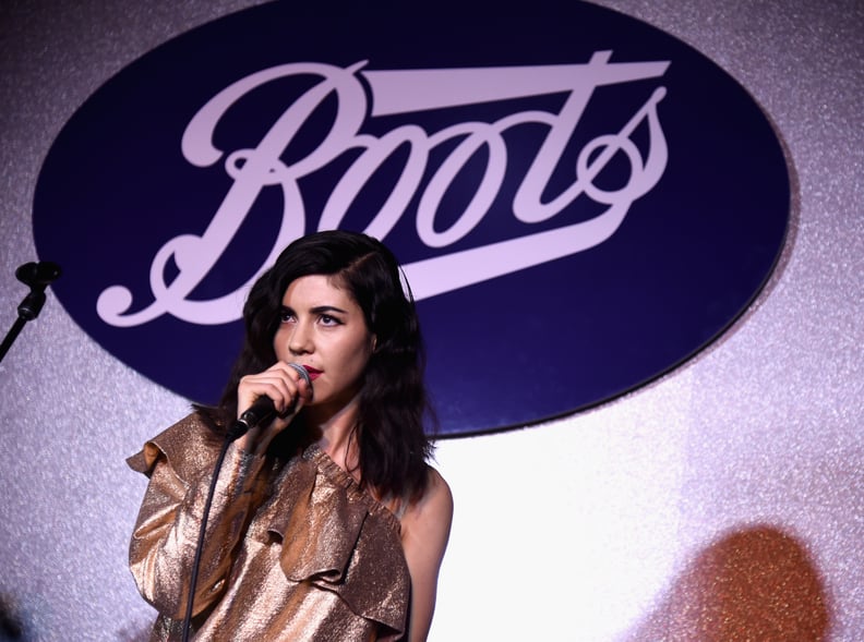 Marina Rocking Out For Boots