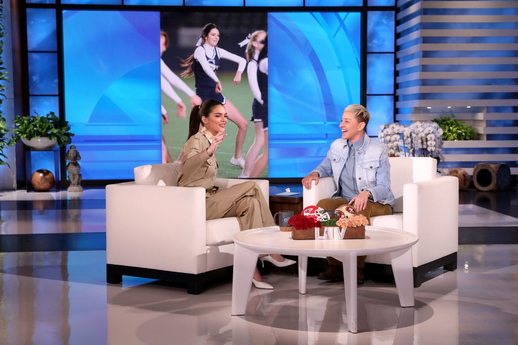 Kendall Jenner Learns a Cheer on The Ellen Show | Video