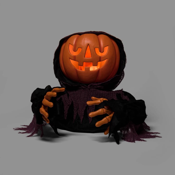 Animated Orange Jacko'Lantern Ghoul Groundbreaker Halloween