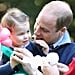 Prince William With Prince George and Princess Charlotte