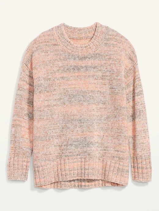 Old Navy Oversized Cozy Space-Dye Sweater