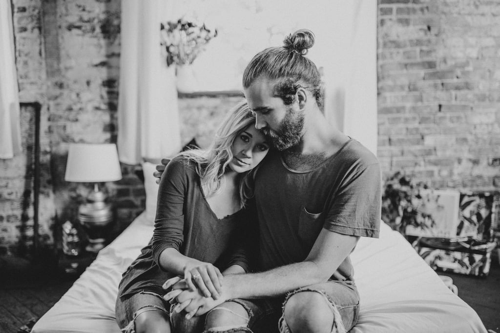 Cozy Engagement Photo Shoot in a Loft