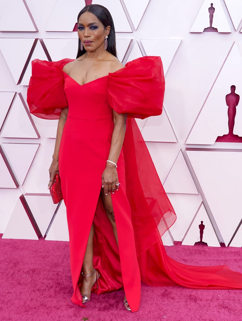 Angela Bassett at the 2021 Oscars