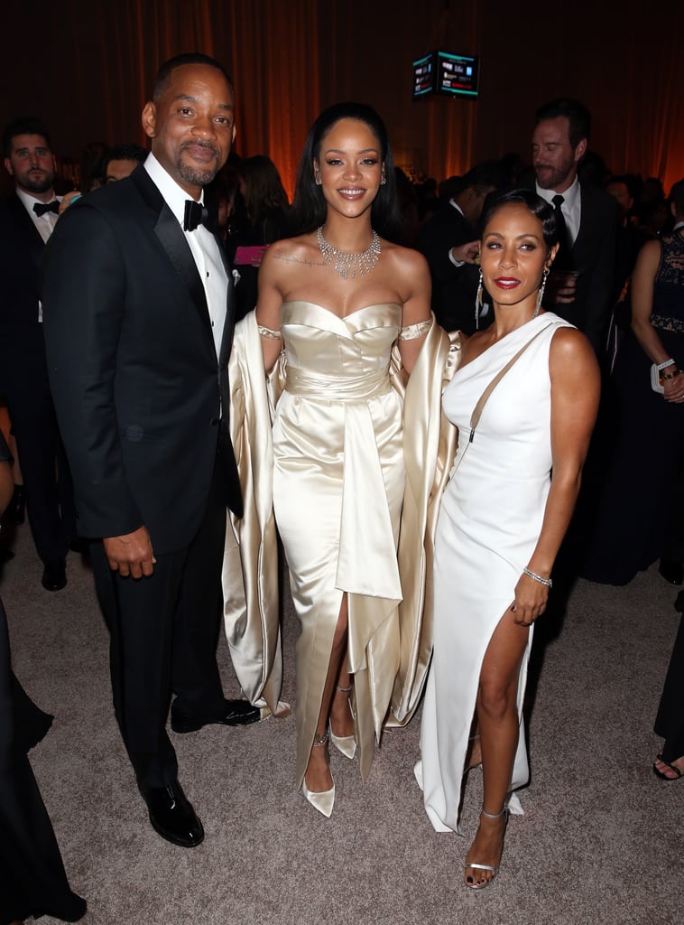 Celebrities at Rihanna's Diamond Ball 2015 Pictures