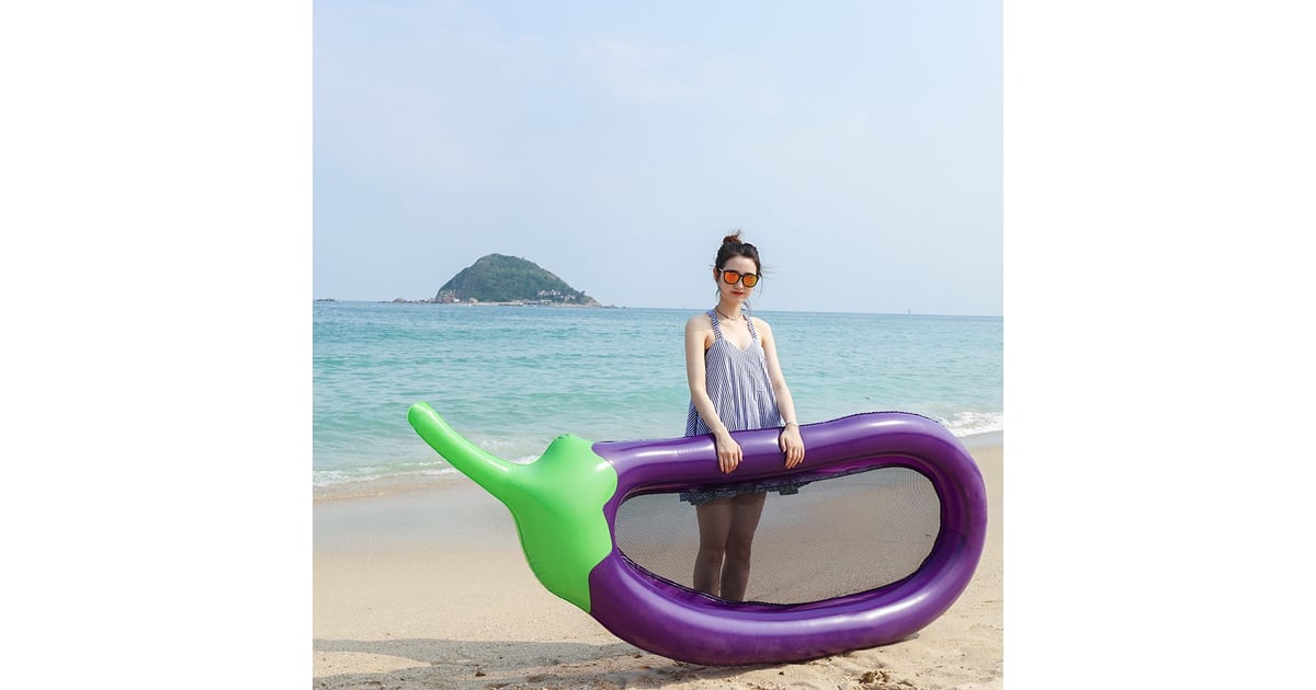 eggplant pool float