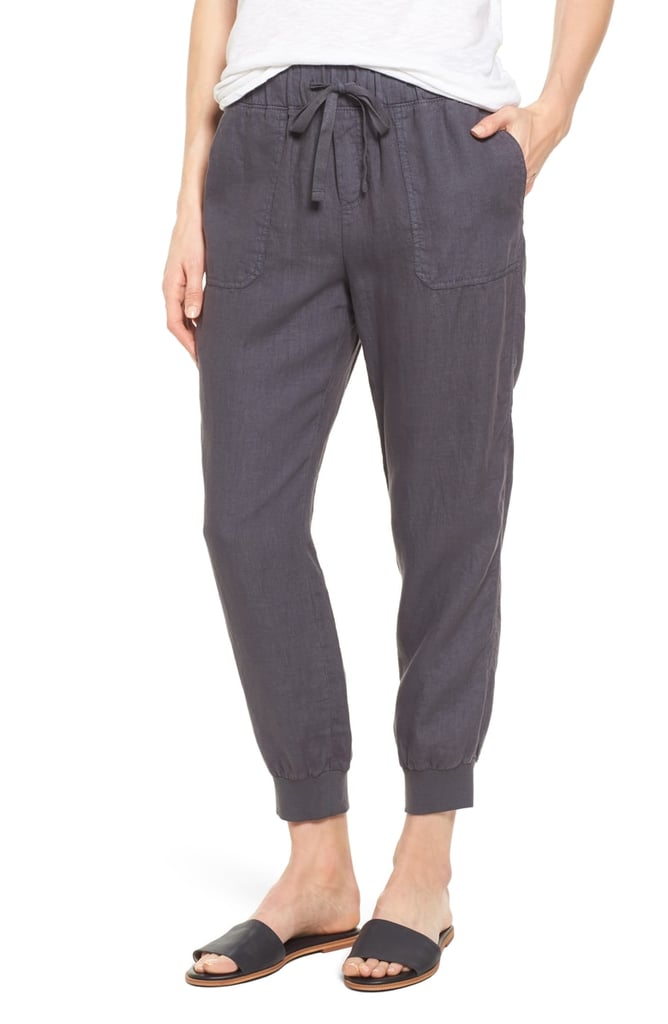 Caslon Linen Jogger Pants