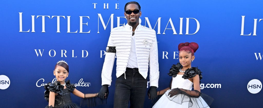 Offset & Daughters Kalea, Kulture at Little Mermaid Premiere