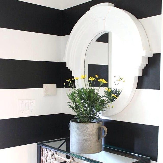 The find this round bathroom mirror. HomeGoods Decor POPSUGAR Home
