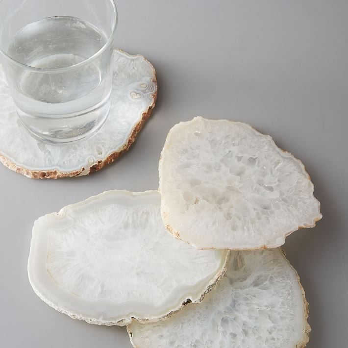 West Elm Clouded Agate Coasters Set The Best Gifts For Someone Who