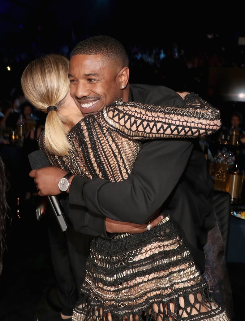 Kristen Bell and Michael B. Jordan