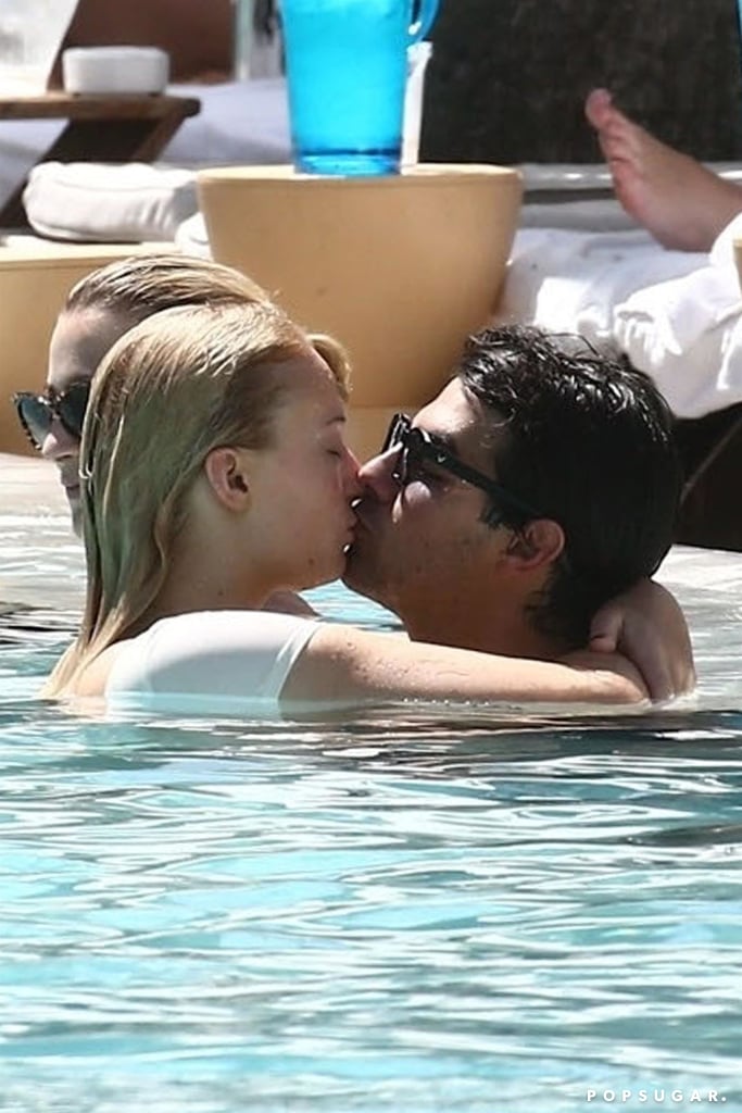 Joe Jonas and Sophie Turner Kissing in Miami August 2018