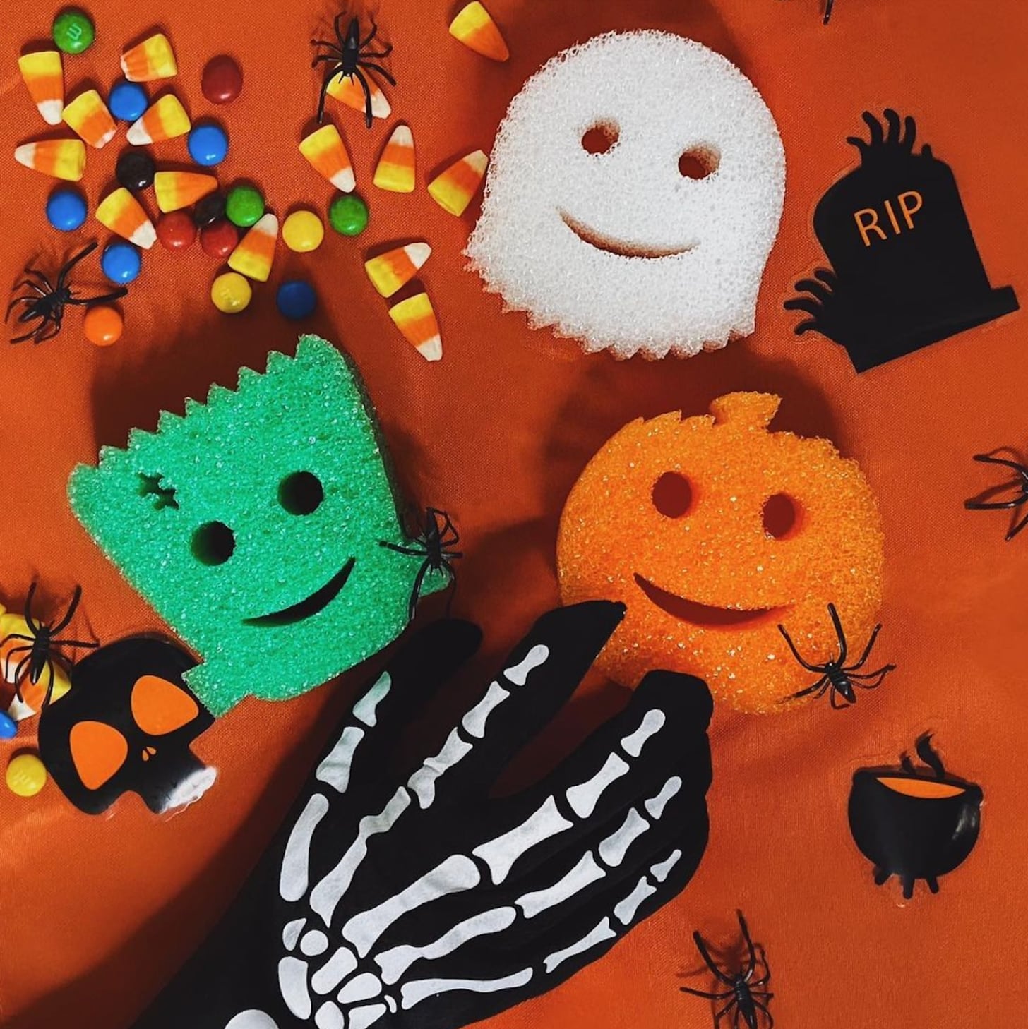 Scrub Daddy's Halloween Sponges Will Lead to Spooky Cleaning All
