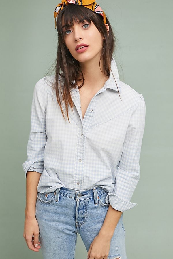 AMO Gingham Buttondown