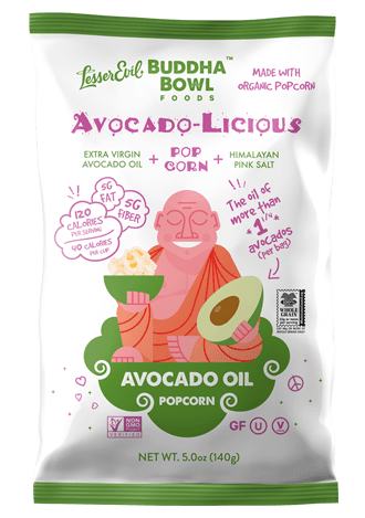 Lesser Evil Avocado-Licious Popcorn
