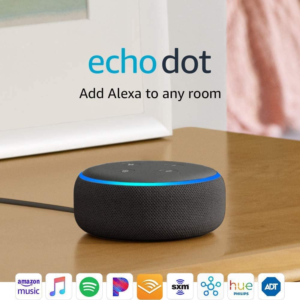 Echo Dot (3rd Gen) Smart speaker with Alexa