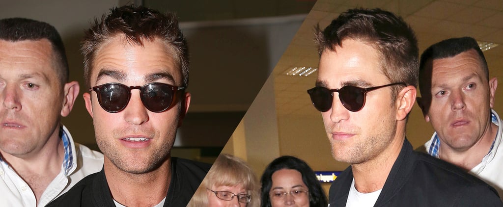 Robert Pattinson Arrives at the Cannes Film Festival 2014