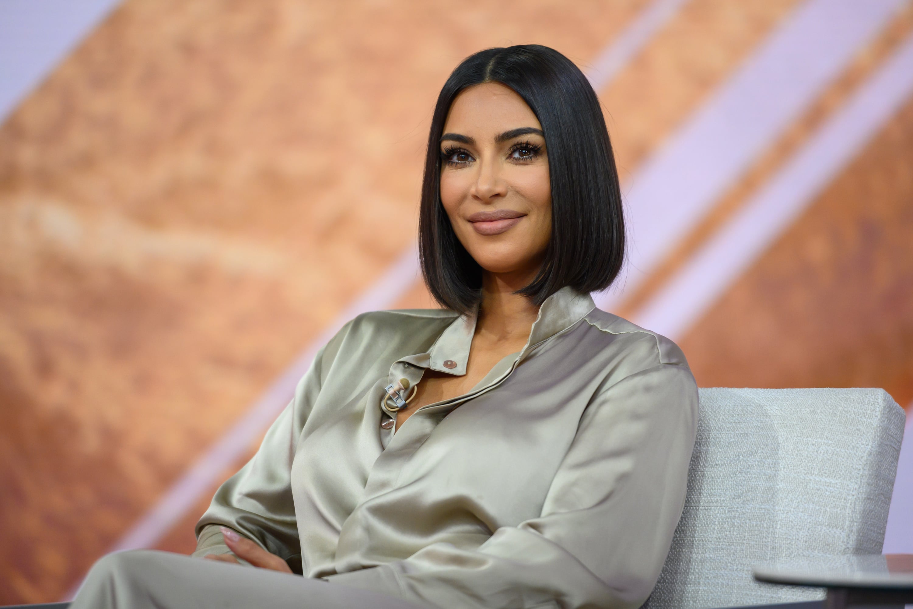 Kim Kardashian Covers Herself in Yellow Caution Tape for Balenciaga